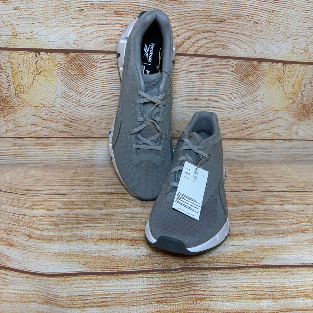 Reebok Mens Zig Dynamica 4 Lifestyle‎ Sneakers Grey Size M 9/ W 10.5